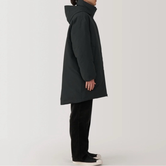 Men's Muji Black Puffer Jacket - Picture 4 of 6
